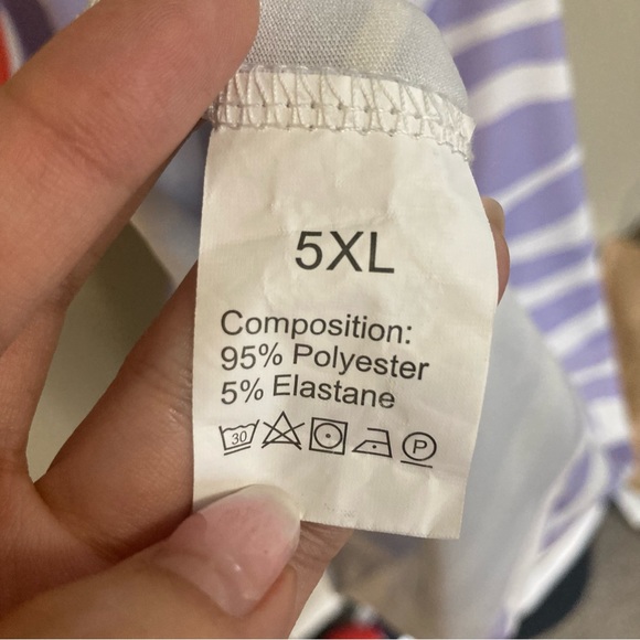 FREE W/ Bundle Ciao Bella Zebra Animal Print Dress Size 5XL - Picture 4 of 4